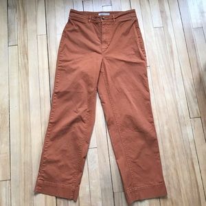 Everlane Straight Leg Crop pants size 4